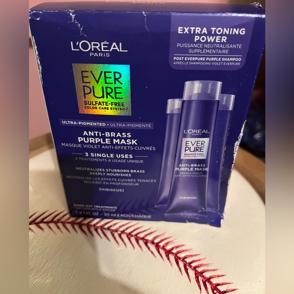 3-LoReal Ever Pure PURPLE SHAMPOO PURPLE CONDITIONER 4 TONING BLONDE BLEACH HAIR - Picture 13 of 13
